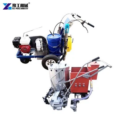 Machine voor het schilderen van wegenlijnen