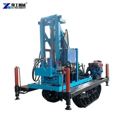 Klein waterput boorinstallatie